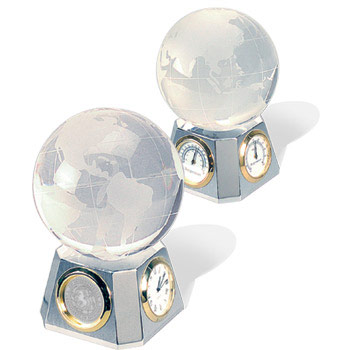Globe Clock/Weather Station
