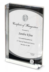 Lucite Frame