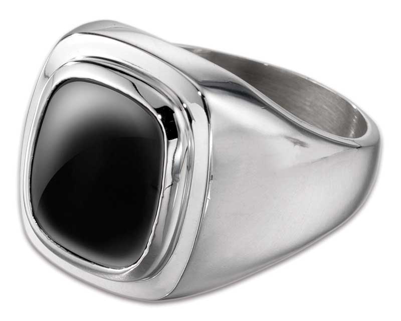 Men's Cast Sterling Silver Ring