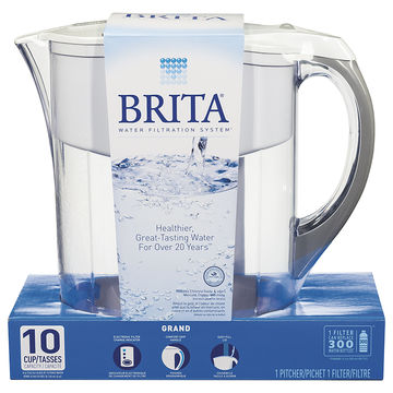 Brita Grand Pitcher - White - 10 cup