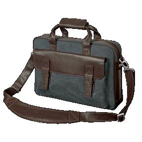 Stormtech canvas and leather attache