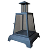 Outdoor fireplace