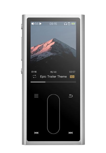 FiiO Portable High-Resolution Lossless Audio Player - Silver - M3K