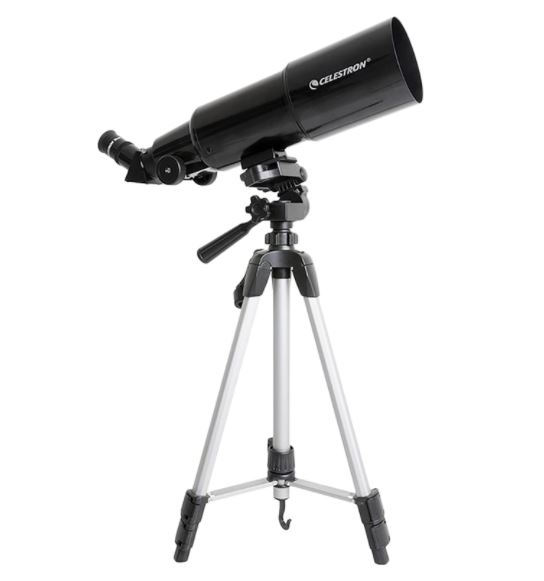 Celestron Travel Scope 80 Telescope - Black
