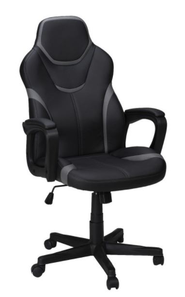 Collection Hard Back Office Chair - Black/Grey