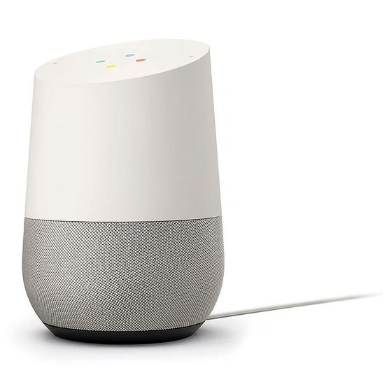 Google Home Voice Activated Speaker Assistant - White