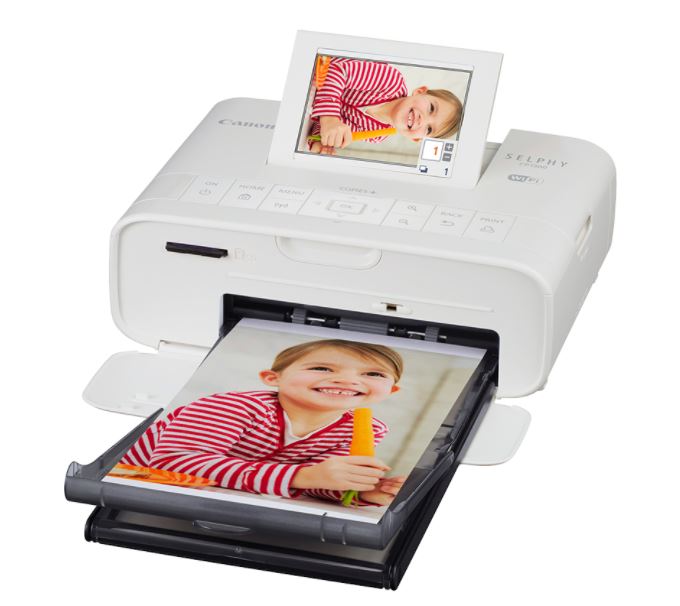 Canon Selphy CP1300 Compact Photo Printer - White