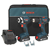 Set of 2 18-V Cordless Tools